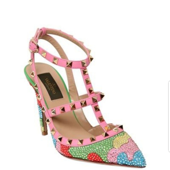 Valentino Shoes - Valentino Rhinestone Multicolored size:11/41